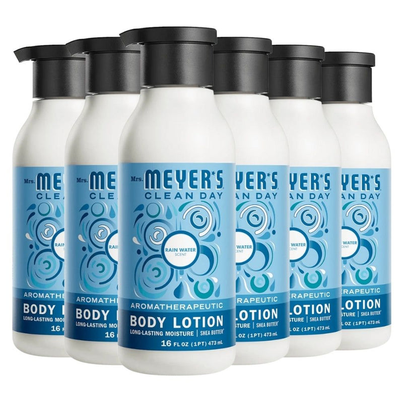 Mrs. Meyer's Clean Day Body Lotion, Rain Water, 16 Oz