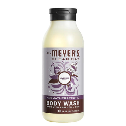 Mrs. Meyer's Clean Day Body Wash, Lavender, 16 Oz -