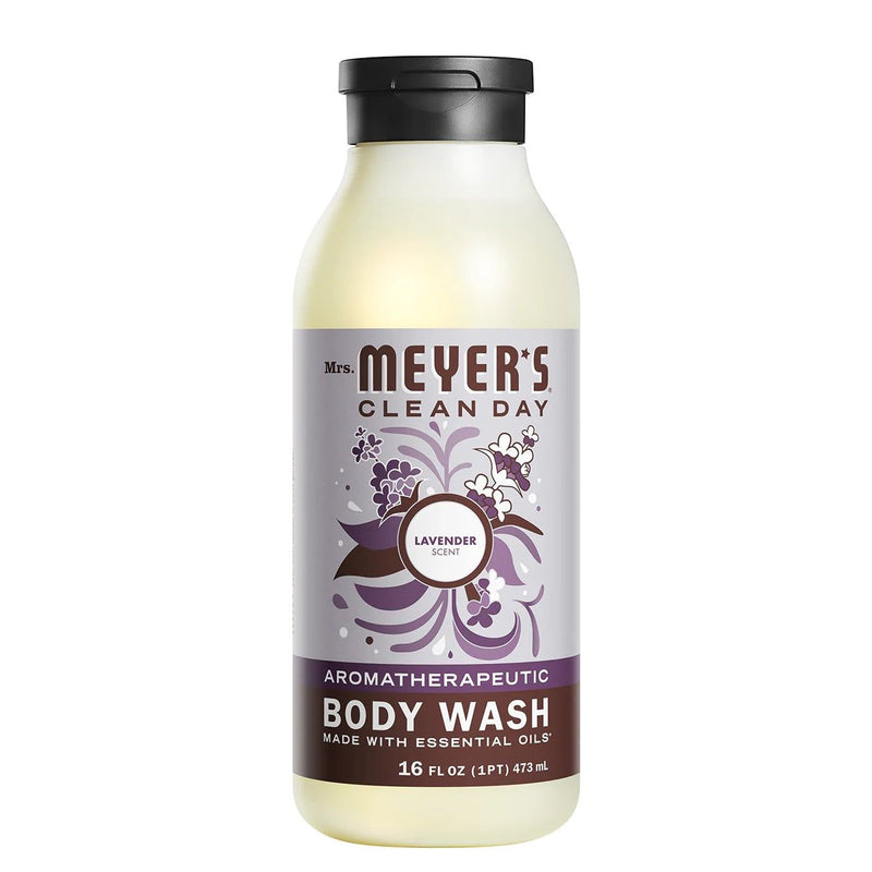 Mrs. Meyer's Clean Day Body Wash, Lavender, 16 Oz