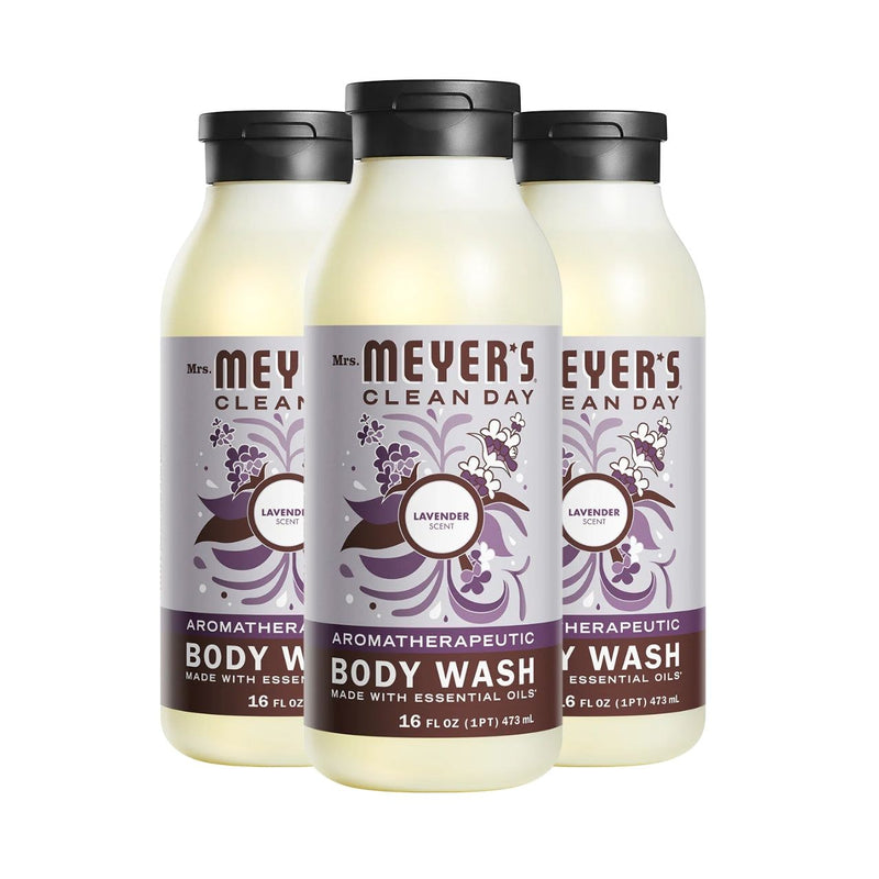 Mrs. Meyer's Clean Day Body Wash, Lavender, 16 Oz