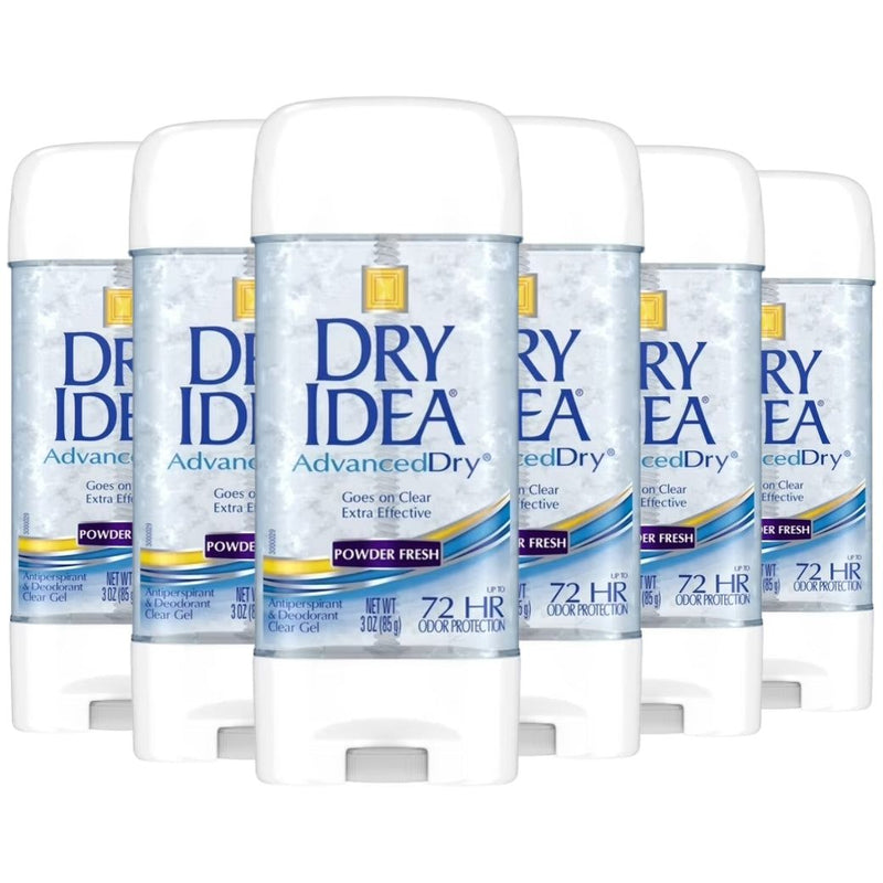 Dry Idea Advanced Dry Clear Gel Deodorant, Powder Fresh, 3oz