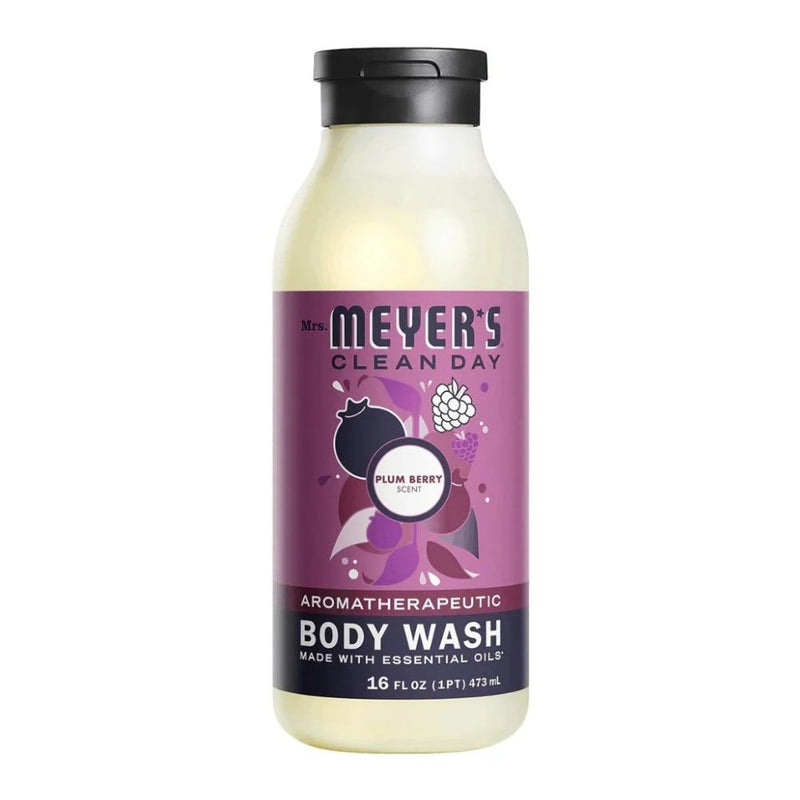 Mrs. Meyer's Clean Day Body Wash & Body Lotion Set, Plum Berry Scent