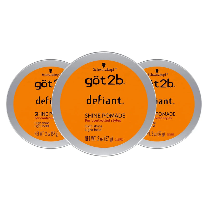 Got2b Defiant Shine Hair Pomade, 2oz