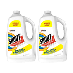 Shout Triple-Acting Laundry Stain Remover Refill Bottle, 60 Fl Oz.