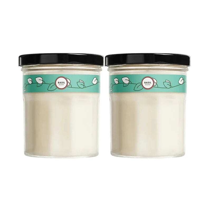 Mrs. Meyer's Clean Day Soy Candle, Basil, 4.9 Oz
