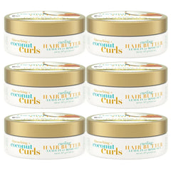 OGX Quenching+ Coconut Curls Curling Hair Butter, 6.6 Oz