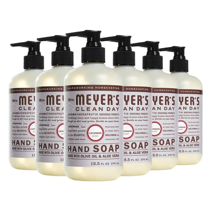 Mrs. Meyer's Clean Day Liquid Hand Soap, Lavender, 12.5oz -