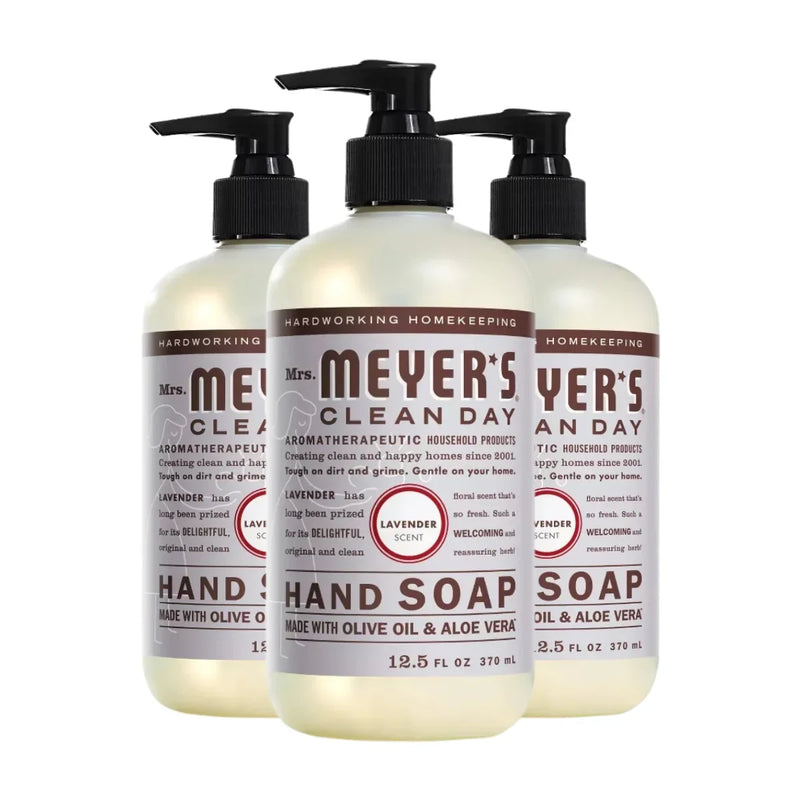 Mrs. Meyers Clean Day Liquid Hand Soap, Lavender, 12.5 oz