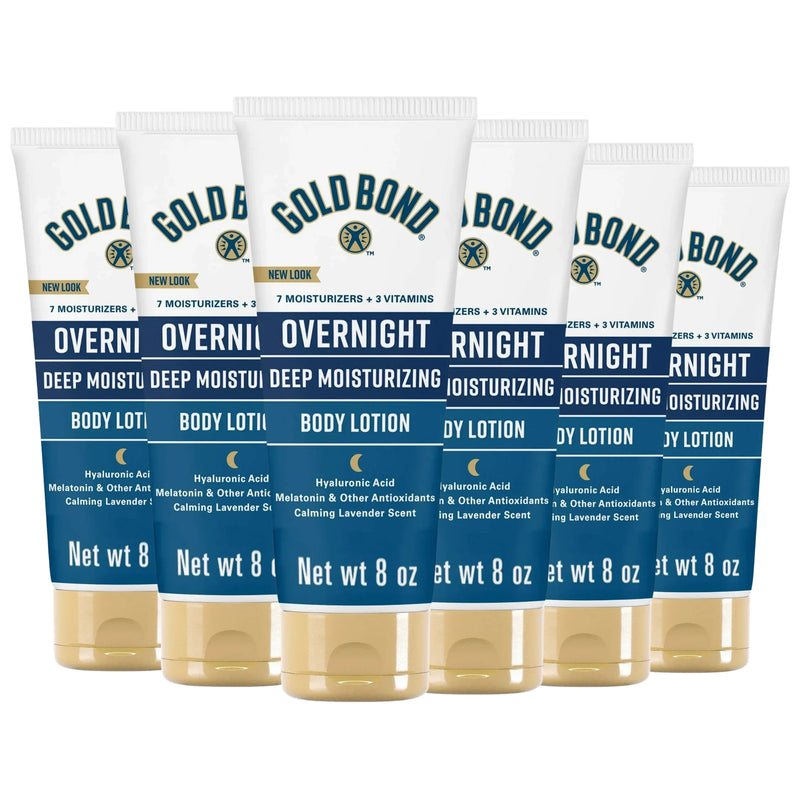 Gold Bond Overnight Deep Moisturizing Body Lotion, 8 oz.