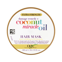 OGX Extra Strength Damage Remedy + Coconut Miracle Oil Hair Mask, 10 oz