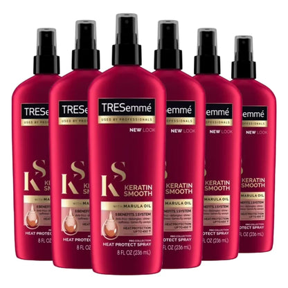 TRESemmé Keratin Smooth with Marula Oil Heat Protect Spray, 8oz -