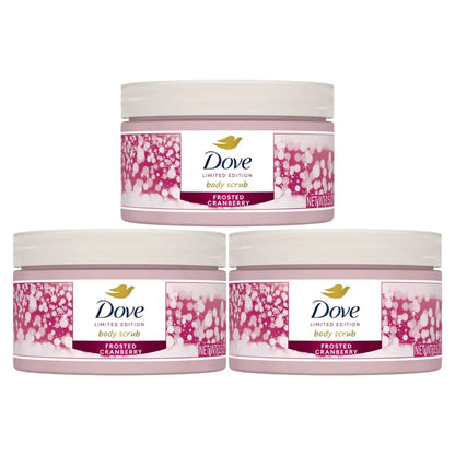 Dove Limited Edition Body Scrub, Frosted Cranberry, 3.5oz -