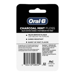 Oral-B Charcoal Mint Dental Floss, 54.6 YD (50ml)