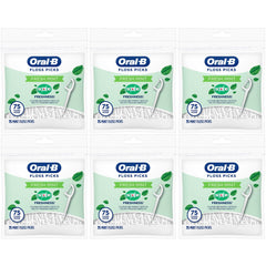 Oral-B Burst of Scope Dental Floss Picks, Fresh Mint, 75 ct