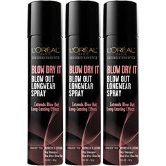 L'Oréal Paris Advanced Hairstyle Blow Dry It Blow Out Longwear Dry Shampoo Spray, 3.4 oz