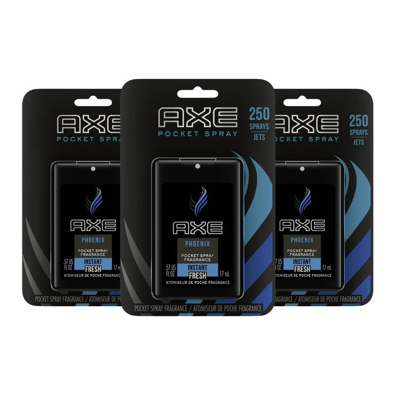 Axe Phoenix Pocket Spray Fragrance, Instant Fresh, 0.57 oz (17ml)