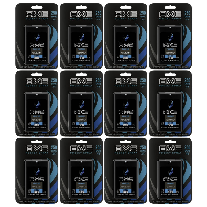 Axe Phoenix Pocket Spray Fragrance, Instant Fresh, 0.57 oz (17ml)