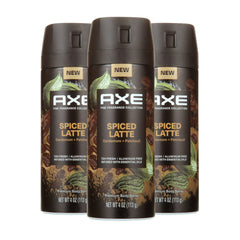 AXE Fine Fragrance Body Spray Deodorant, Spiced Latte with Cardamom & Patchouli, 4oz