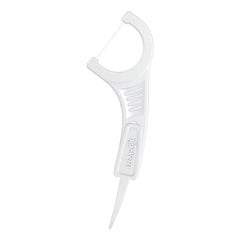 Plackers Gentle Line Floss Picks with Fold-Out FlipPick, Fresh Mint, 75 Count