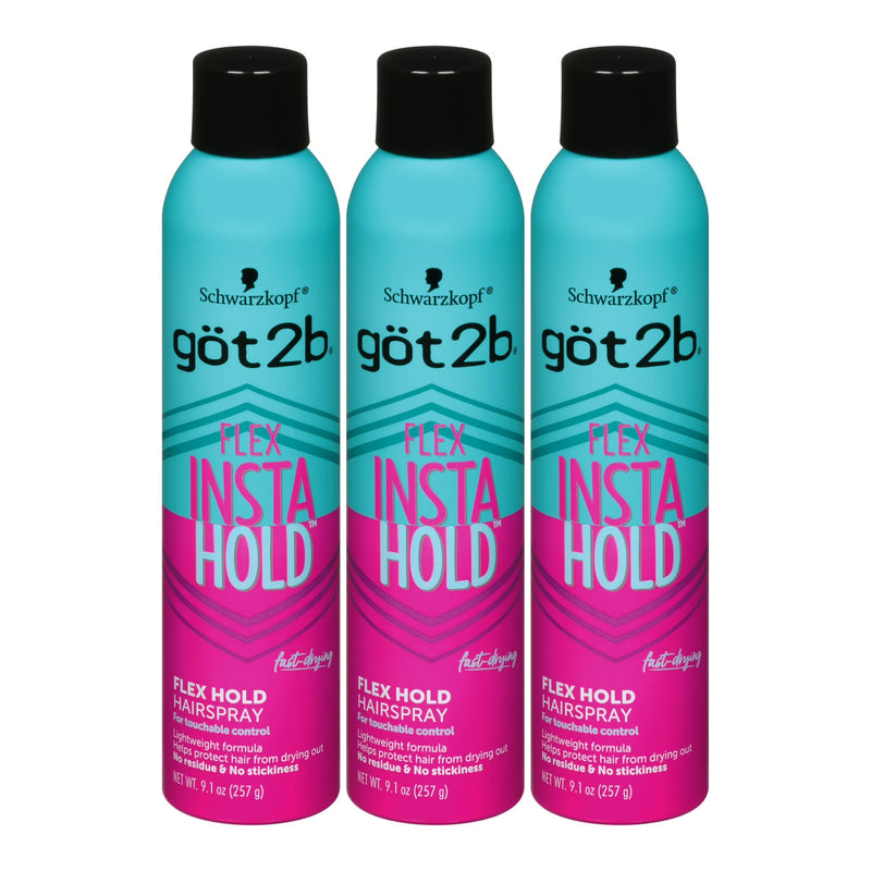 Got2b Flex Insta Hold Hairspray, 9.1oz
