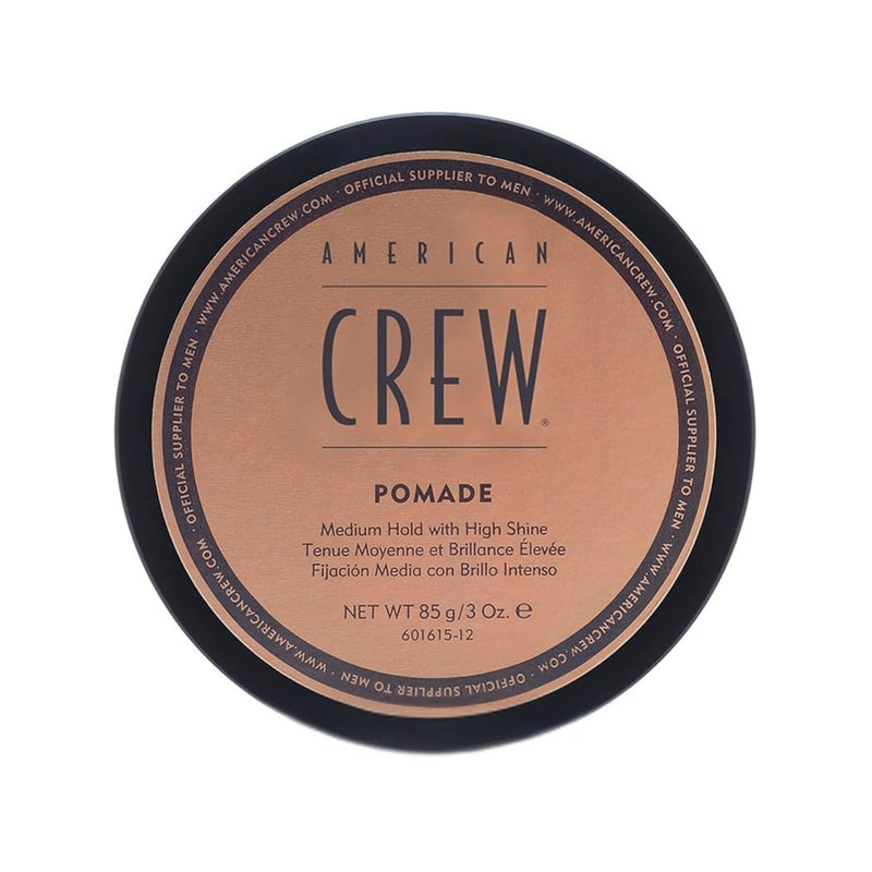 American Crew Men's Hair Pomade, Medium Hold / High Shine, 3oz