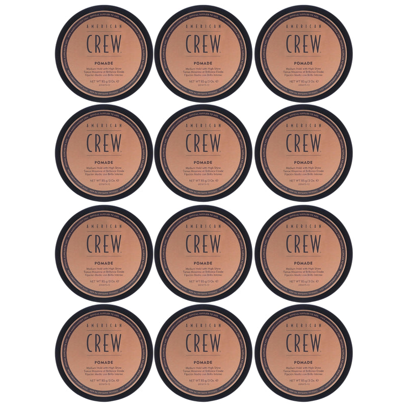 American Crew Men's Hair Pomade, Medium Hold / High Shine, 3oz