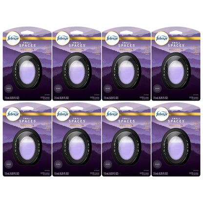 Febreze Small Spaces Air Freshener, Mountain Scent, 8-Pack
