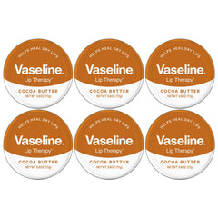 Vaseline Lip Therapy Cocoa Butter Lip Balm Tin, 0.6 Oz