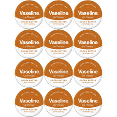 Vaseline Lip Therapy Cocoa Butter Lip Balm Tin, 0.6 Oz