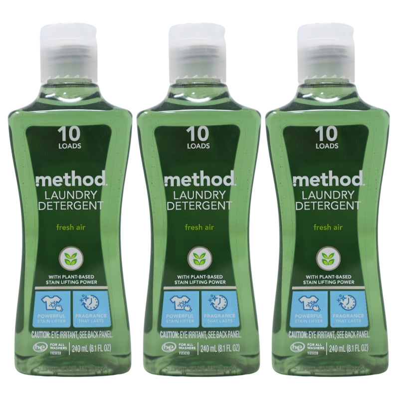 Method Laundry Detergent, Fresh Air, 8.1oz