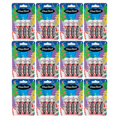 ChapStick Lip Balm Christmas Collection, Candy Cane, 3 Count