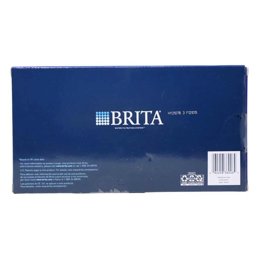 Brita Wave Water Filtration System, 10 Cup Pitcher, 2 Filters Included, image 6