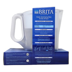 Brita Wave Water Filtration System, 10 Cup Pitcher, 2 Filters Included