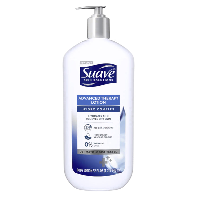 Suave Skin Solutions Advanced Therapy Body Lotion, 32 Oz