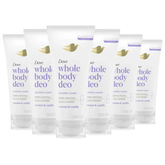 Dove Whole Body Deodorant Invisible Cream, Coconut & Vanilla, 2.5oz