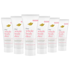 Dove Whole Body Deodorant Invisible Cream, Raspberry & Rose, 2.5oz