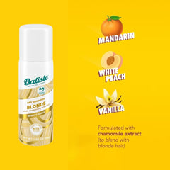 Batiste Travel Size Dry Shampoo, Blonde, 1.6 Oz