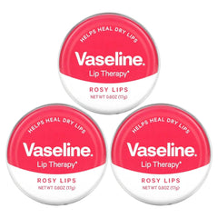 Vaseline Lip Therapy Lip Balm Tin, Rosy Lips, 0.6oz