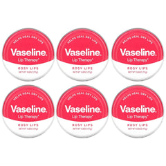 Vaseline Lip Therapy Lip Balm Tin, Rosy Lips, 0.6oz