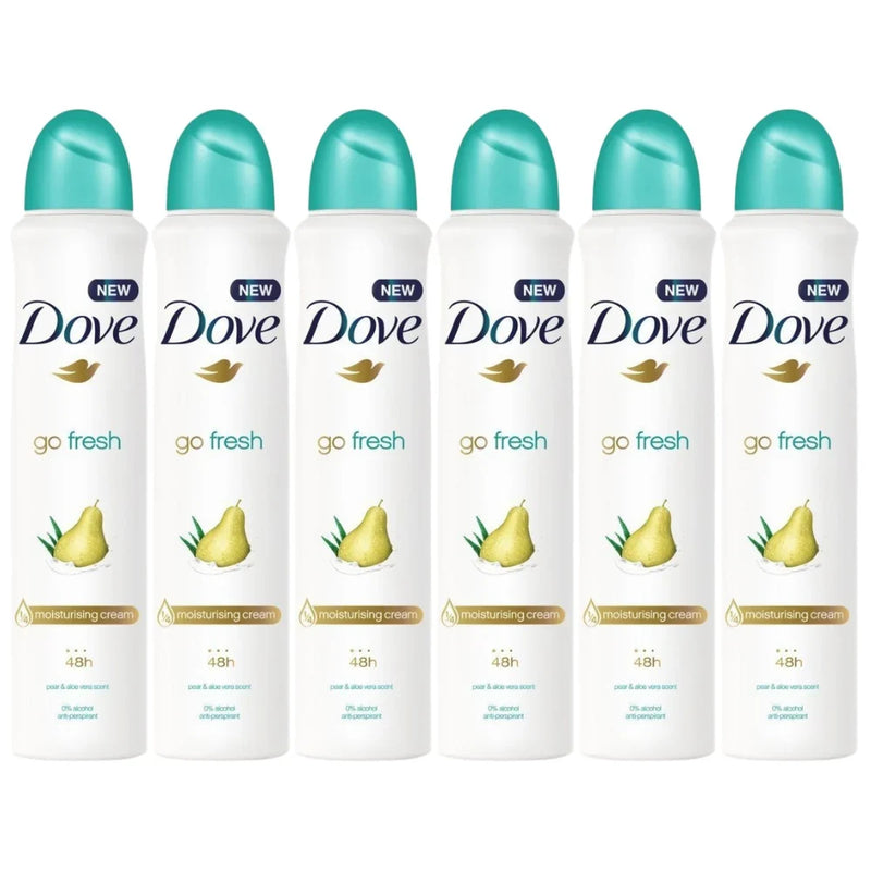 Dove Go Fresh Pear & Aloe Vera Scent Antiperspirant Spray, 8.4oz