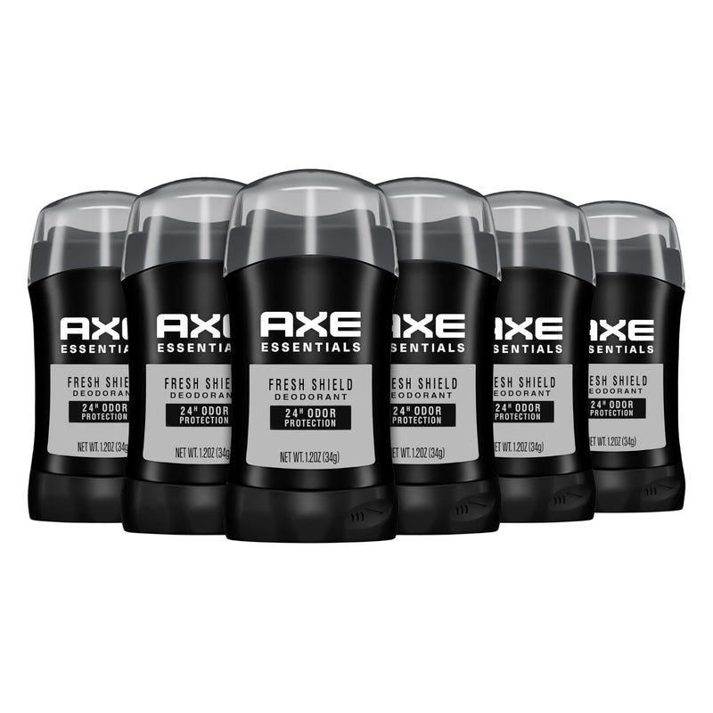 Axe Essentials 24-Hour Odor Protection Deodorant, Fresh Shield, 1.2oz