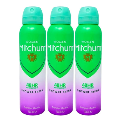 Mitchum Women Antiperspirant & Deodorant, Shower Fresh, 5 oz, 3-Pack