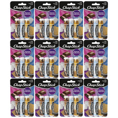ChapStick S'Mores Collection 3 Count Variety Pack: Milk Chocolate, Marshmallow, Graham Cracker