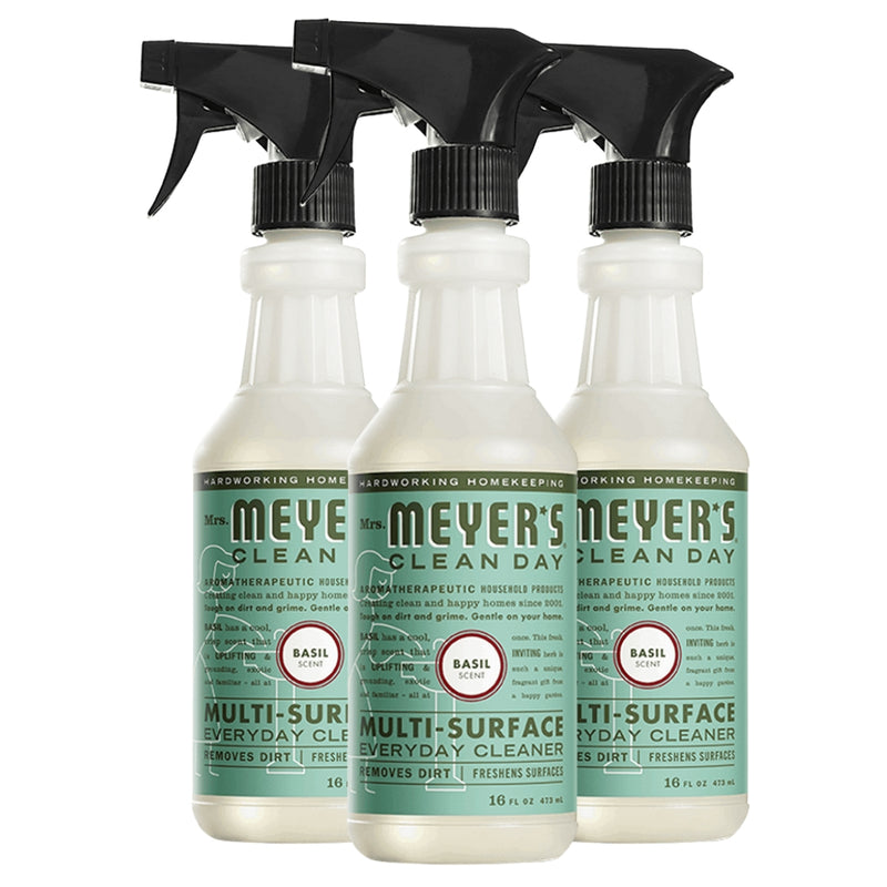 Mrs. Meyer's Multi-Surface Everyday Cleaner, Basil, 16oz