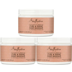 Shea Moisture Curl & Shine Hair Masque, Coconut & Hibiscus, 11.5oz