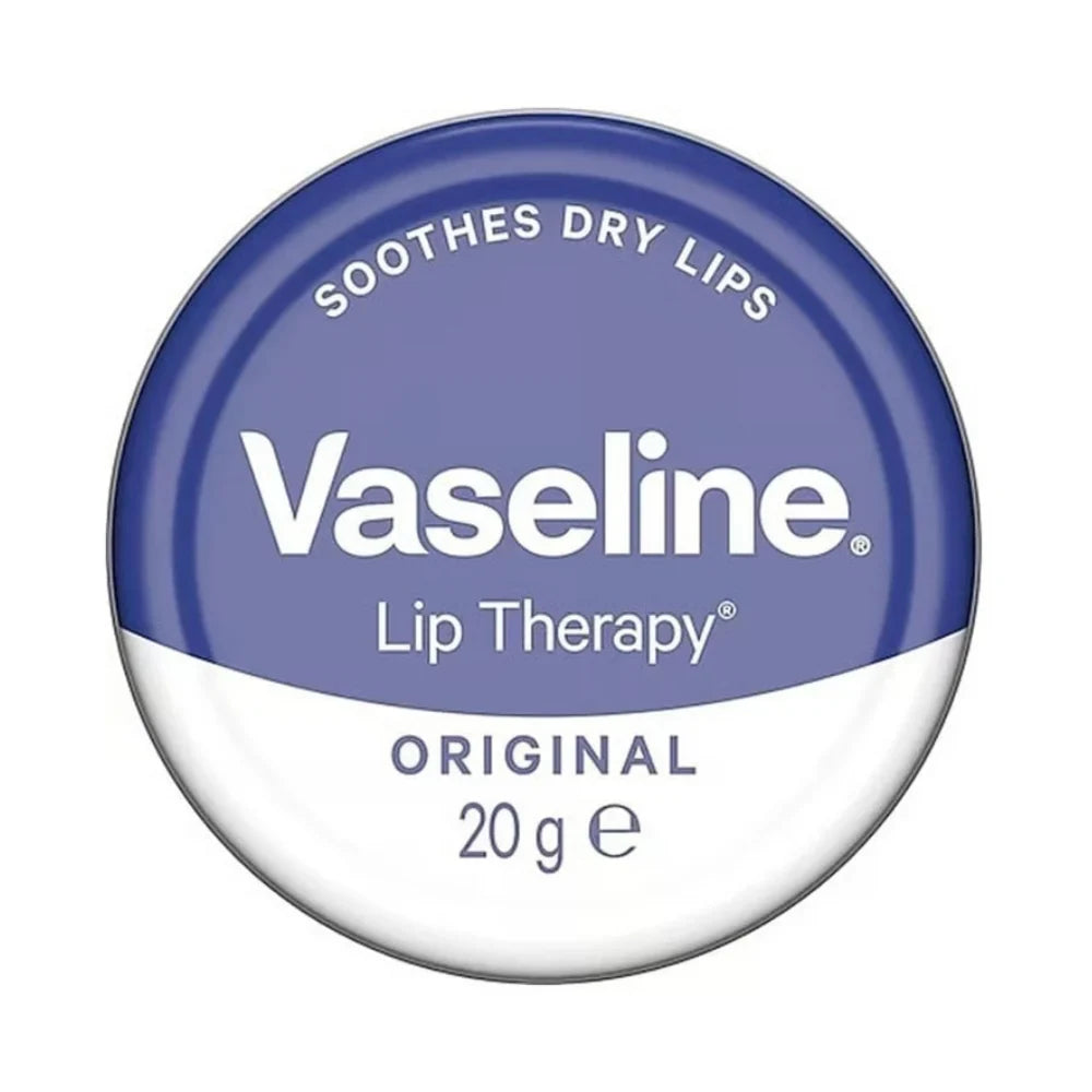 Vaseline Lip Therapy Lip Balm Tin, Original, 0.7oz (20g) -