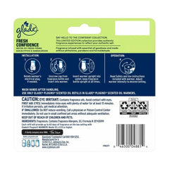 Glade PlugIns Scented Oil Refills, Fresh Confidence, 5 Count