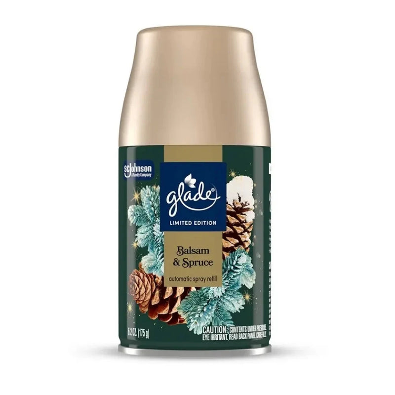 Glade Automatic Spray Refills, Balsam & Spruce, 6.2oz