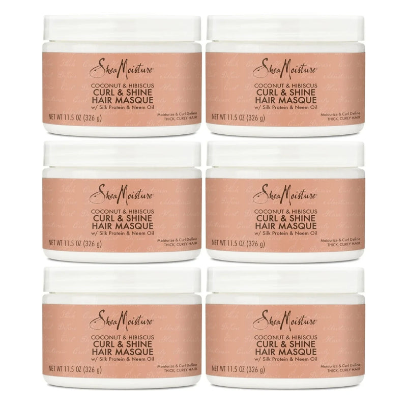 Shea Moisture Curl & Shine Hair Masque, Coconut & Hibiscus, 11.5oz