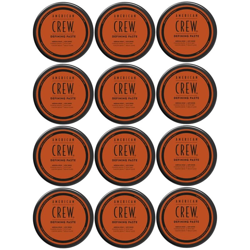 American Crew Men's Hair Defining Paste, Medium Hold / Low Shine, 3oz